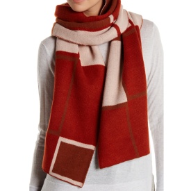 anne-klein-oversized-geometric-blush-rust-scarf-1