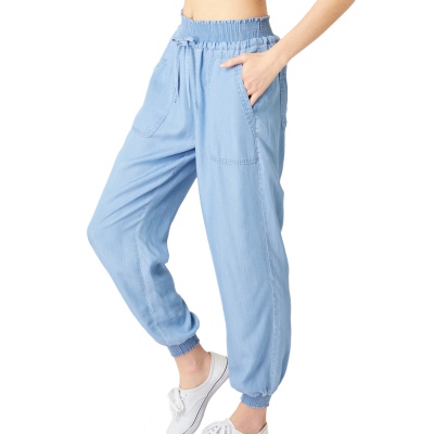 love-tree-tencel-drawstring-elastic-waist-soft-denim-blue-jogger-pants-1