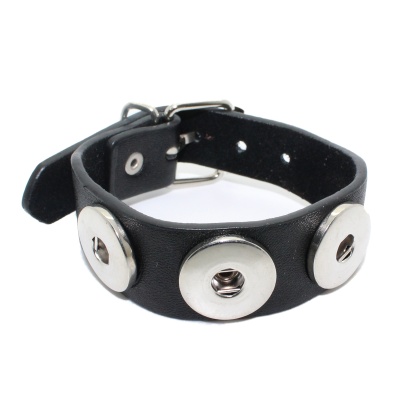 snap-button-jewelry-bracelet-black